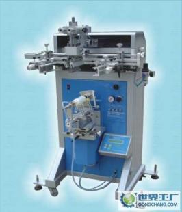 長桿專用圓周絲印機 上海專業(yè)制造廠商的拐杖標桿印刷解決方案